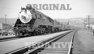 Orig 1943 Negative - Southern Pacific Sp 4 - 6 - 2 San Joaquin Daylight California