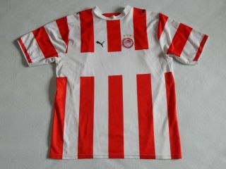 Olympiakos Olympiacos Greek Greece Vintage Football Shirt Jersey,  Mens Xl