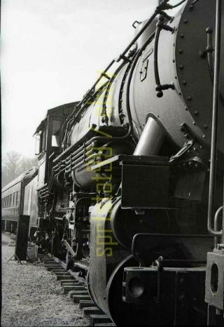 Trra Terminal Railroad Of St Louis 0 - 8 - 0 Locomotive 318 - Vintage Negative