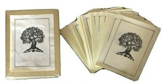 Vintage Antioch Bookplates Exlibris Pack Of 44 Made In Usa " Tree Of Life "