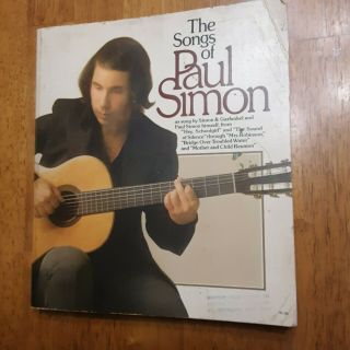 The Songs Of Paul Simon Songbook Sheet Music Book Vintage 1972 Garfunkel Guitar