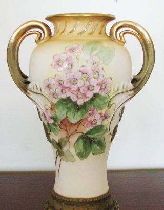 8 ¼” Antique Art Nouveau Amphora Vase – Rstk Mark