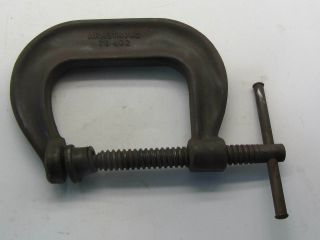 Vintage Armstrong Drop Forged C - Clamp No.  78 - 404 Cast Iron C - Clamp