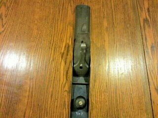 ANTIQUE STANLEY No 7C CORRUGATED JOINTER PLANE TYPE 8 1899 - 1902 2