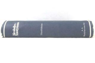 Vintage Alcoholics Anonymous AA Big Book Third Edition 1976 HC Dust Jacket 2
