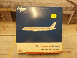 Gemini Jets 1/400 Diecast Airliner Model American Airlines Boeing 767