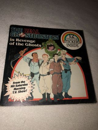 1986 Vintage The Real Ghostbusters In Revenge Of The Ghosts