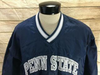 Vintage Starter Jacket Pullover Penn State University Men 