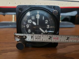 Waltham 8 Day Aircraft Clock A - 13a - 2