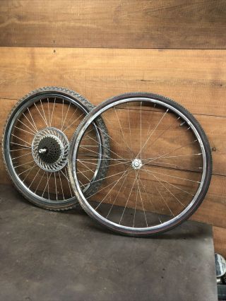 Vintage/ Sears Spyder 24” Muscle Bike Wheel Set