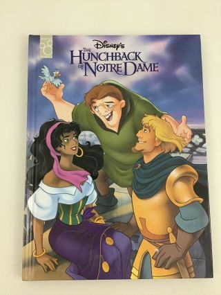 Disney The Hunchback Of Notre Dame Mouse Hard Cover Vintage 1996
