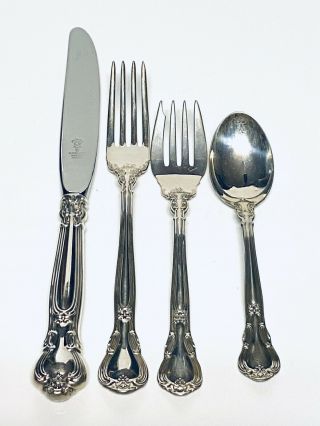 Gorham Chantilly Sterling Silver Four (4) Piece Place Setting