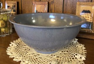 Vintage Texas Ware 125 Blue Melmac Melamine 11 " Mixing Splatter Bowl