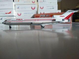 Gemini Jets Psa Airlines Boeing 727 - 200 1:400 N535ps Gjpsaxxx Rare With Smile