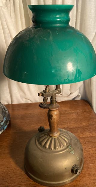 Vintage / Antique Coleman Instant Quick Lite Lantern Camping Lamp Light