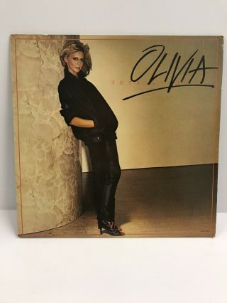 Vintage Vinyl 33rpm Lp Record Album: Olivia Newton - John,  Totally Hot