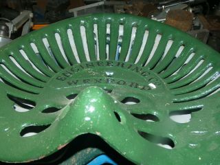 Wexford Vintage Cast Iron Tractor Farm Implement Seat Antique Collectibles