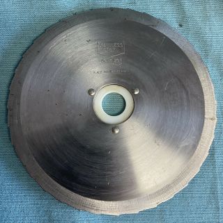 Vintage Rival 1101/8 Electric Meat Slicer Replacement Part - Blade