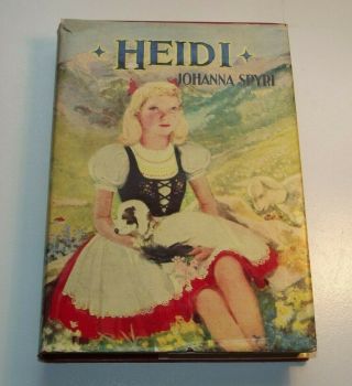 Heidi By Johanna Spyri,  Published By Dean And Son Ltd.  Vintage Children 