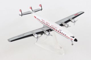 Airplane Twa Airlines Lockheed L - 1649 Starliner Old Livery Livery Diecast Model