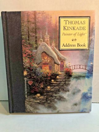 Thomas Kinkade Address Book Painter Of Light Vintage Pictures