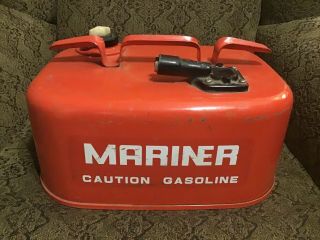 Vintage Metal Mariner 3.  2 Gallon Outboard Gas Tank