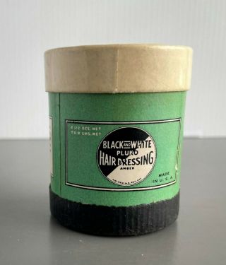 Vintage Package Of Black & White Hair Dressing – Plough Inc.  – Cond.
