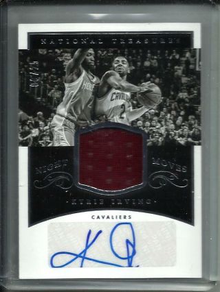 Kyrie Irving 14/15 National Treasures Autograph Game Jersey 08/25