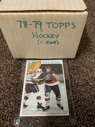1978 - 79 Topps Complete Set 1 - 264 Bossy Rc 115