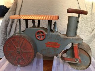 Antique Pressed Steel Keystone Steam Roller 60 - - 1920s