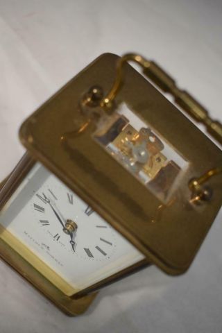 Matthew Norman 1754 Carriage Clock 11 Jewel Swiss Made Clock With Key 3