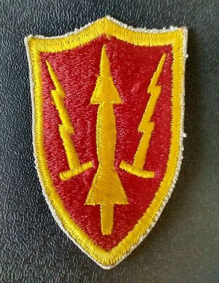 Vtg Wwii Ww2 Us Army Military Air Defense Artillery Command Embroidered Patch