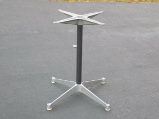 Authentic Herman Miller Charles Eames Design Contract Group Table Base W/glides