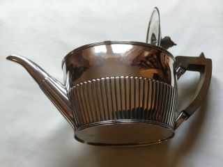 Solid Silver Tea Pot London 1884