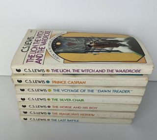 Vintage The Chronicles Of Narnia By C.  S.  Lewis Complete Box Set 1 - 7