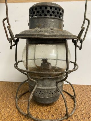 1925 Long Island Railroad Lantern,  Armspear Mfg Co,  York Aci