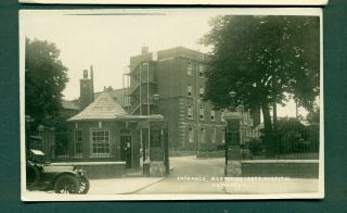 Edmonton,  North Middlesex Hospital,  Entrance,  Vintage Postcard