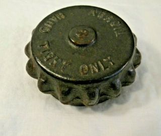 Vintage Nos Aeroil Cast Iron Tank Vent Breather Cap 2 " Npt