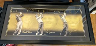 Legends Of Golf - Arnold Palmer / Jack Nicklaus / Tiger Woods - Upper Deck 2006