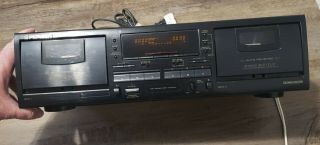 Vintage Pioneer Ct - W404r Stereo Double Dual Cassette Deck Player/recorder.