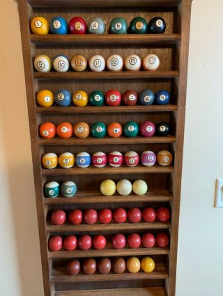 Antique Pool And Snooker Balls