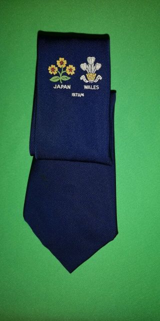 Wales V Japan 1973/4 Vintage Rugby Union Tie