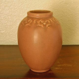 Sweet Antique Rookwood Arts Crafts Cabinet Vase " Xxi " 1921 2218 Mauve Mulberry