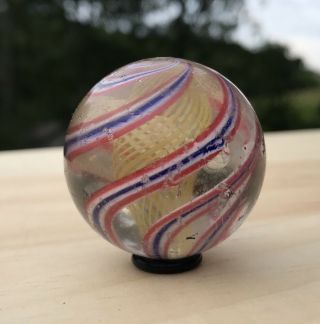 Antique German Handmade Marble 1 9/16 