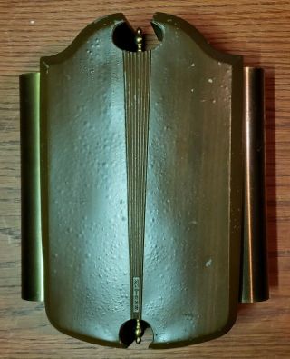 Vintage Mid Century Modern Nutone Door Bell Chime Model K22 Two Tube Brass