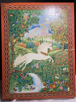 Springbok Song Of The Unicorn Vintage 500,  Piece Jigsaw Puzzle