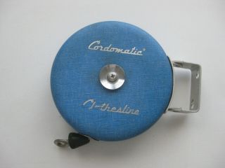 Vintage Cordomatic Clothes Line Reel 40 Ft Automatic Retracting