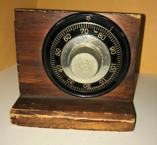 Antique S&g Sargent Greenleaf Safe Combination Lk Integrated Time Lock Pat 1932