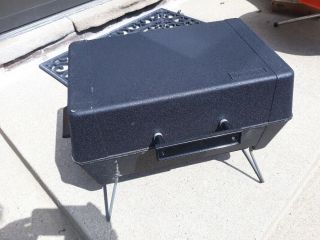Vintage Charmglow Style Cast Iron Portable Propane Gas Grill