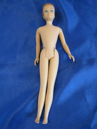 Vintage 1963 Barbie Best Friend Midge Molded Hair Fashion Queen With 3 Outfits